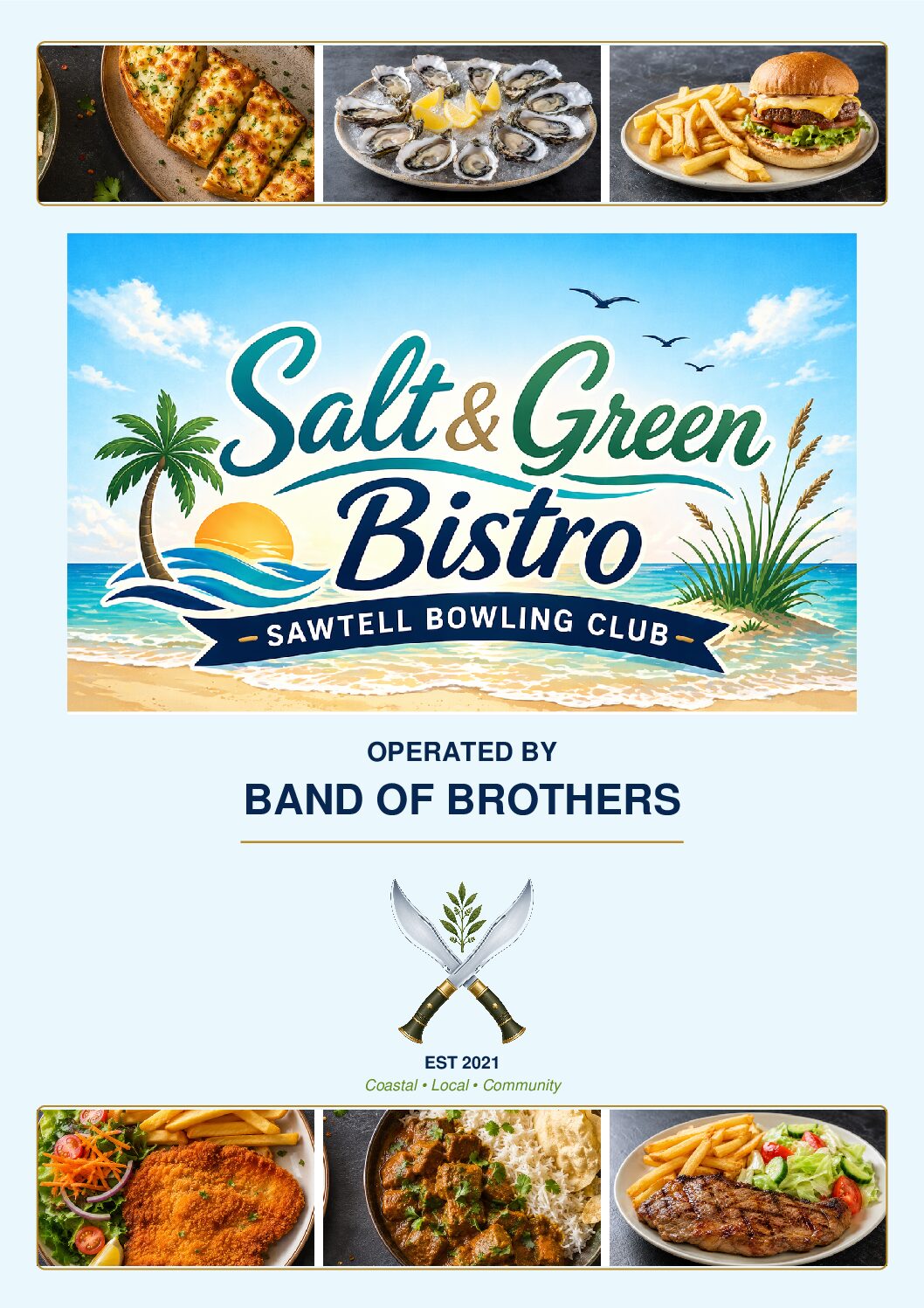Salt & Green Menu